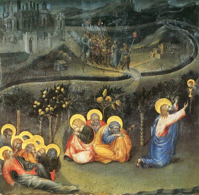 Christ in the Garden of Gethsemane by Giovanni di Paolo
